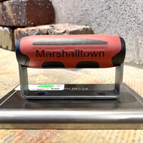 MARSHALLTOWN「6×4" edge trowel stainless」