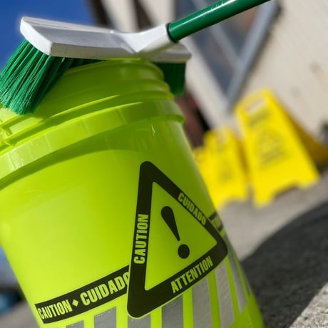 LEAKTITE「5gallon bucket caution reflecter」