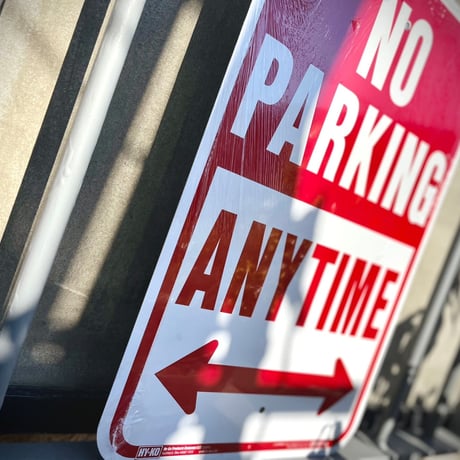 HY-KO「no parking anytime」