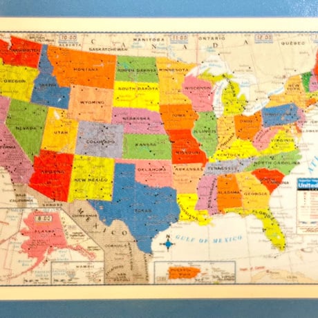 united states wall map