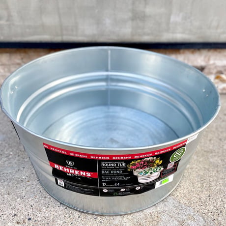 BEHRENS「17gallon round tub」