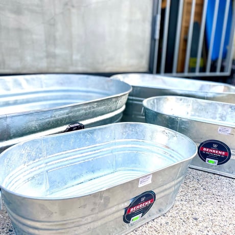 BEHRENS「7.5gallon oval tub」