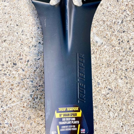 TRUETEMPER「drain spade Dgrip」