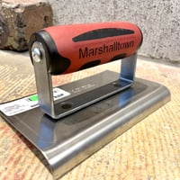 MARSHALLTOWN「6×4" edge trowel stainless」