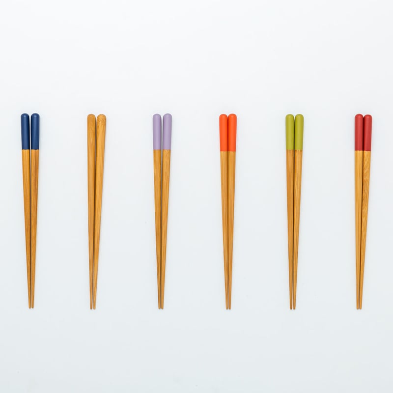 新がんこ箸21㎝（食洗機対応） | 竹の、箸だけ。ヤマチク（熊本県南関町）