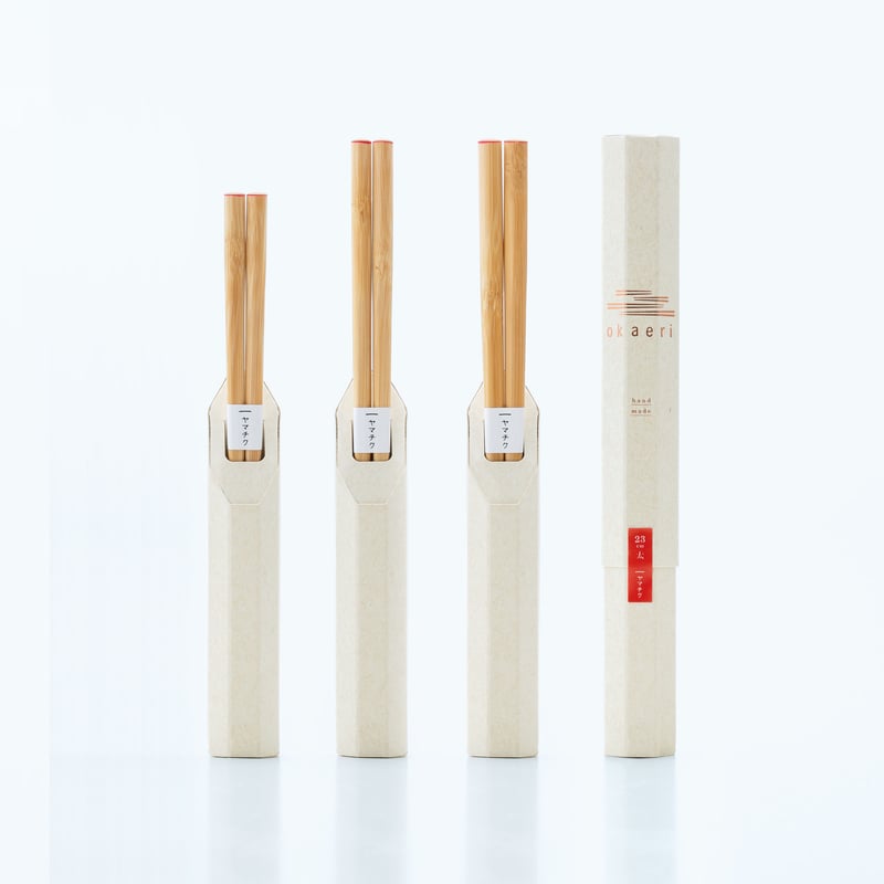 okaeri 23cm太/23cm細/21cm | 竹の、箸だけ。ヤマチク（熊本県南関町）