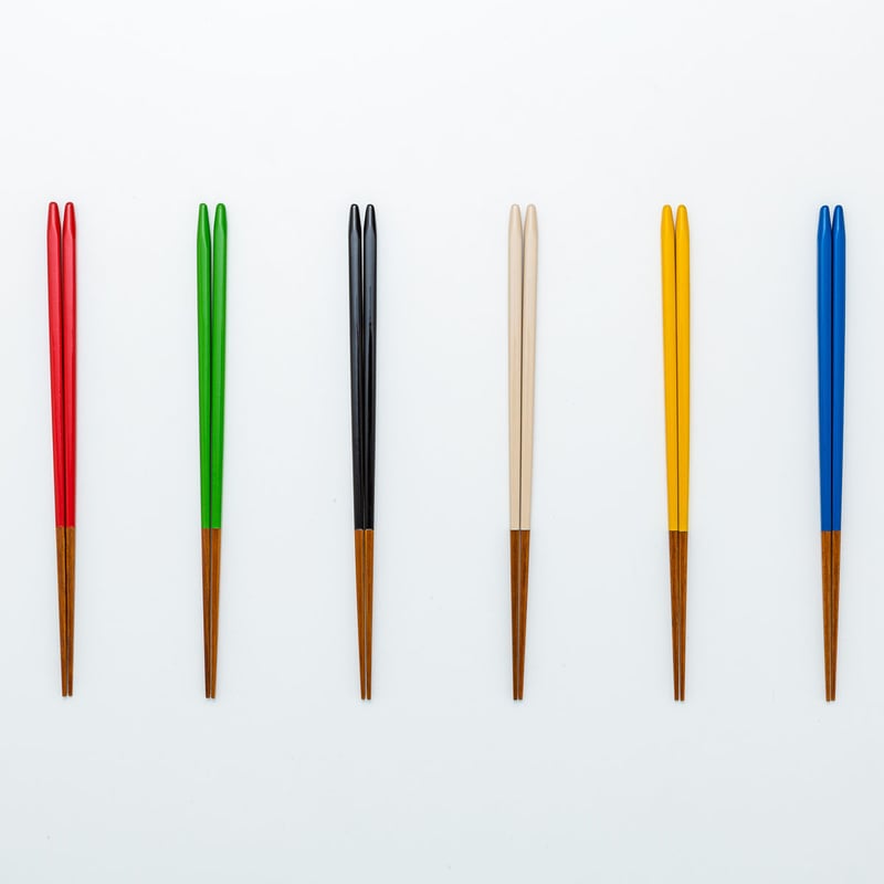 本うるし細けずり箸23cm | 竹の、箸だけ。ヤマチク（熊本県南関町）