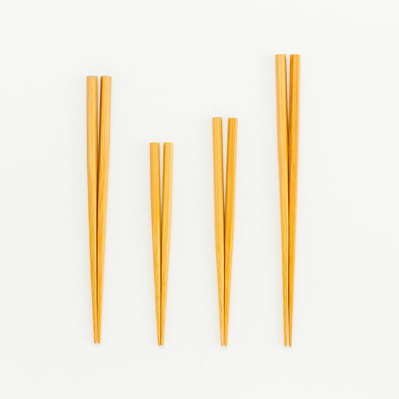 六角竹箸21cm | 竹の、箸だけ。ヤマチク（熊本県南関町）
