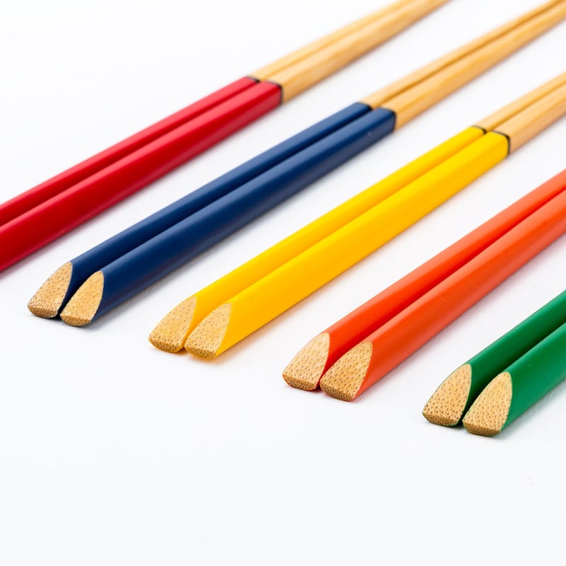 三角箸23cm | 竹の、箸だけ。ヤマチク（熊本県南関町）