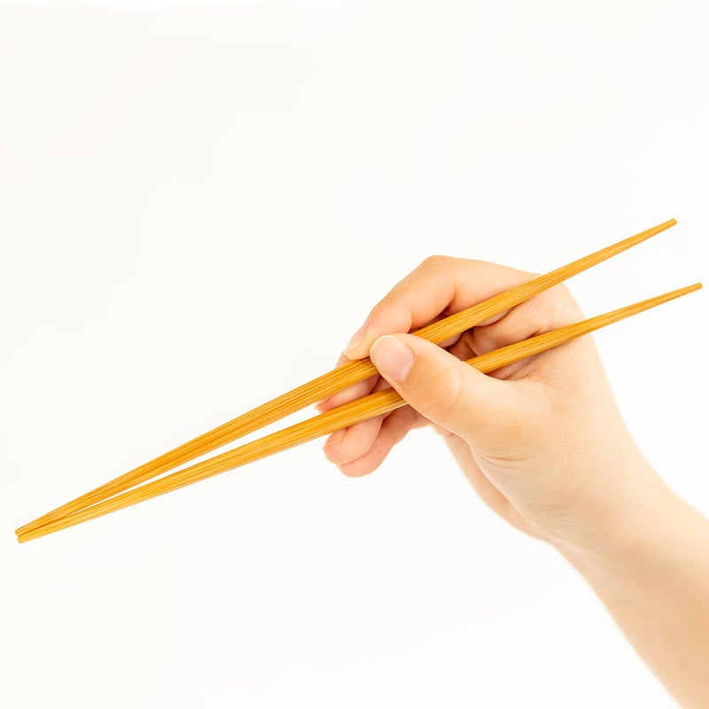 祝い箸23cm/クリア 4膳セット | 竹の、箸だけ。ヤマチク（熊本県南関町）