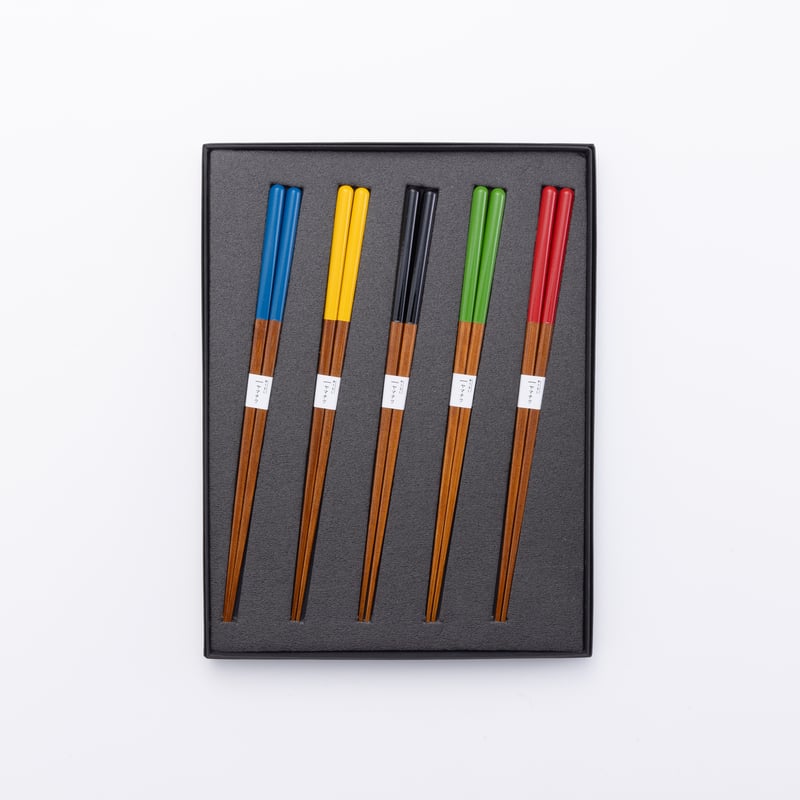 ギフトラッピング】ギフトボックス5膳用 | 竹の、箸だけ。ヤマチク