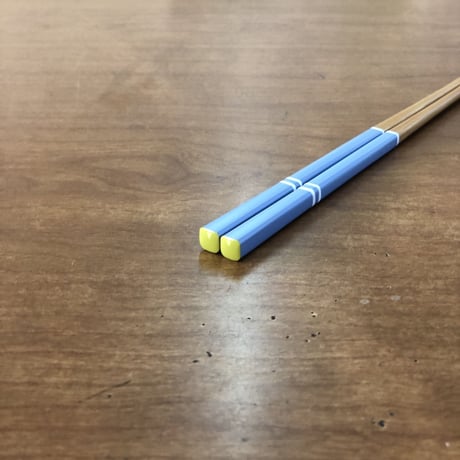 【南関二小の３年生が考えた、小学生のためのお箸】ライン箸21cm