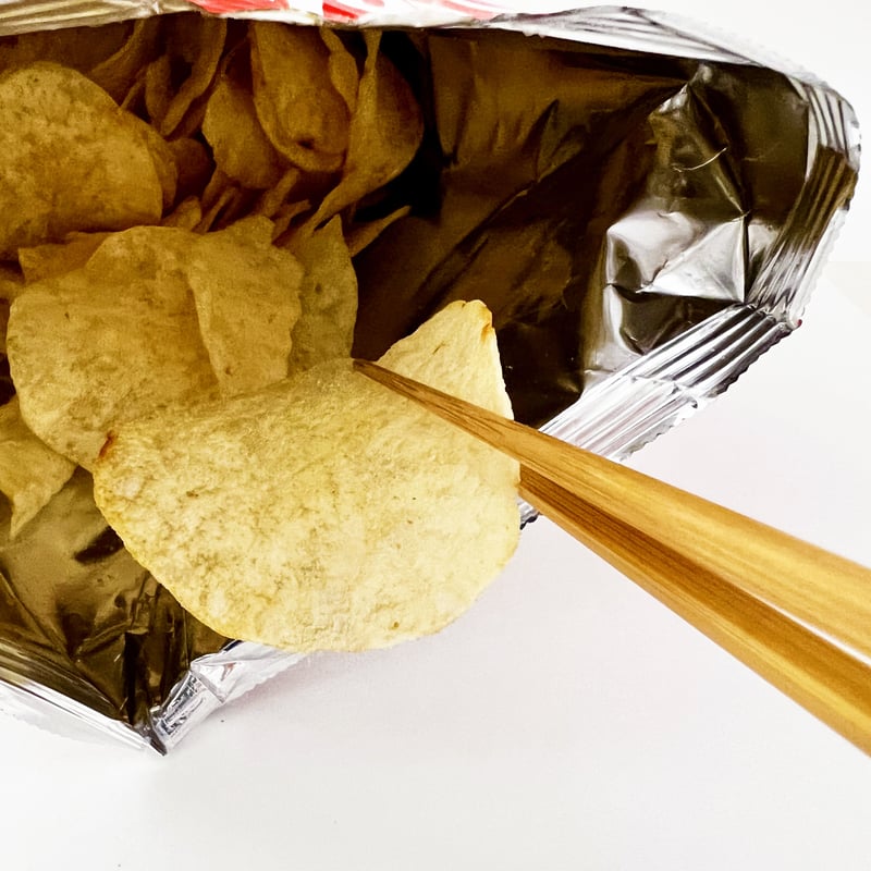 ポテトチップスのためのお箸 26cm | 竹の、箸だけ。ヤマチク（熊本県