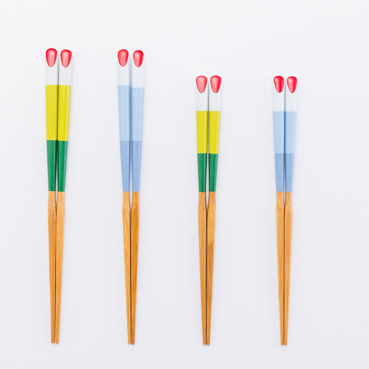 レトロクリームソーダ箸 23cm/21cm | 竹の、箸だけ。ヤマチク（熊本県