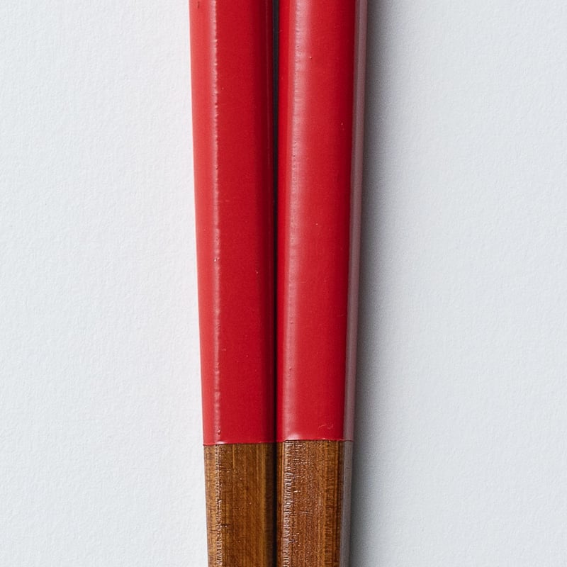 うるしがんこ箸23cm | 竹の、箸だけ。ヤマチク（熊本県南関町）