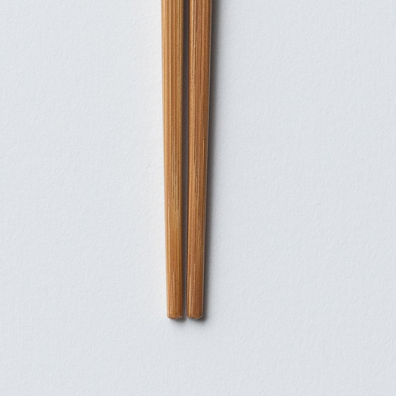 和柄竹箸 | 竹の、箸だけ。ヤマチク（熊本県南関町）