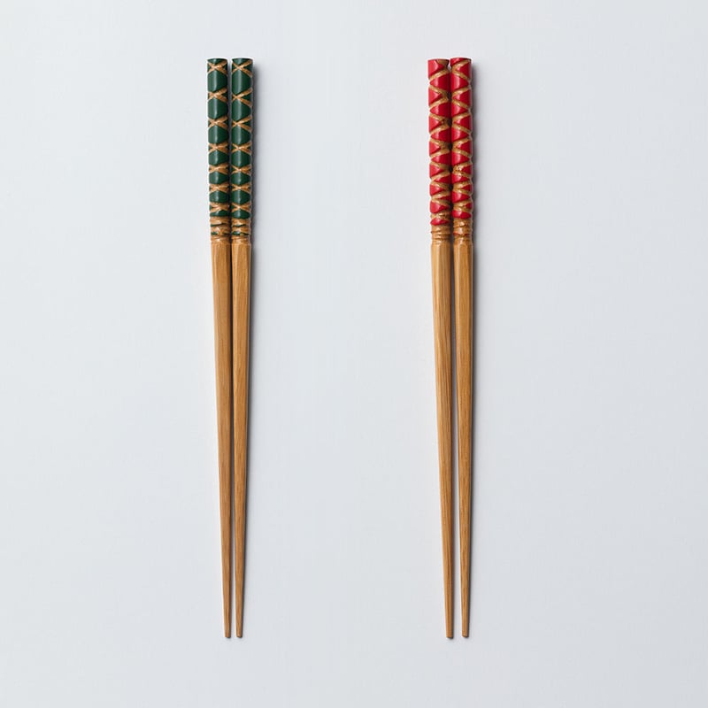 彫刻箸 | 竹の、箸だけ。ヤマチク（熊本県南関町）