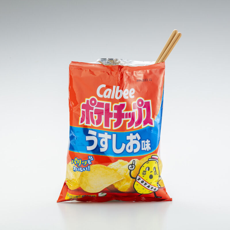 ポテトチップスのためのお箸 26cm | 竹の、箸だけ。ヤマチク（熊本県