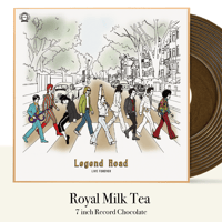 "Legend Road ロイヤルミルクティ7インチレコードチョコレート
