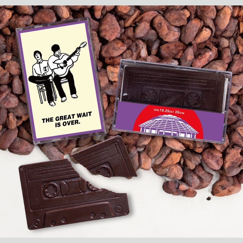 2 Cassette Tape Chocolates「THE GREAT WAIT IS OV