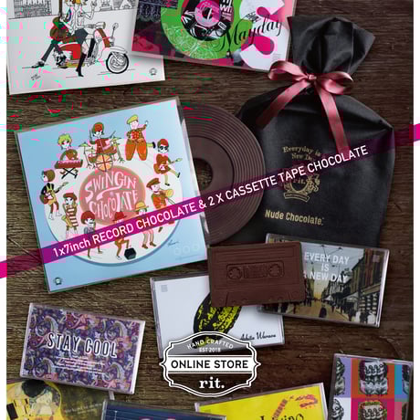 CATEGORY カセットテープチョコレート | rit. craft chocolate a CATEGORY カセットテープチョコレート | rit. craft chocolate a