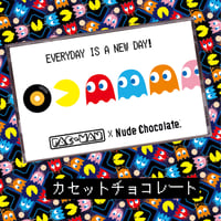 "CHASING RECORD" PAC-MAN　コラボレーションカセットチョコ
