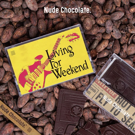 「Living For Weekend」カセットテープチョコレート