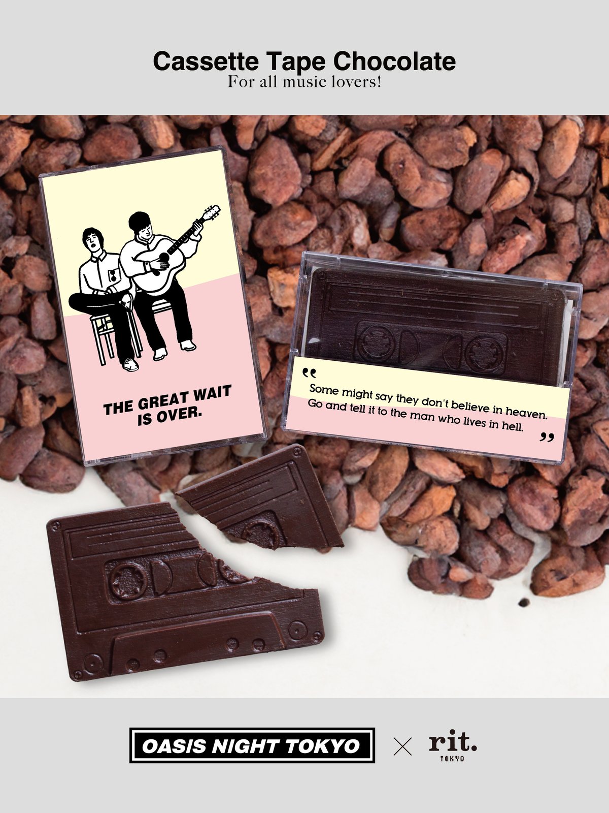 THE GREAT WAIT IS OVER」 | rit. craft chocolate