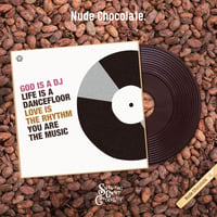 「GOD IS A DJ」7インチレコードチョコレート