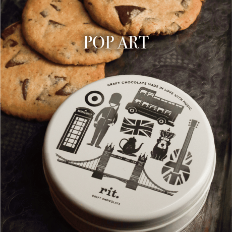 選べるデザイン rit. チョコチップクッキー缶