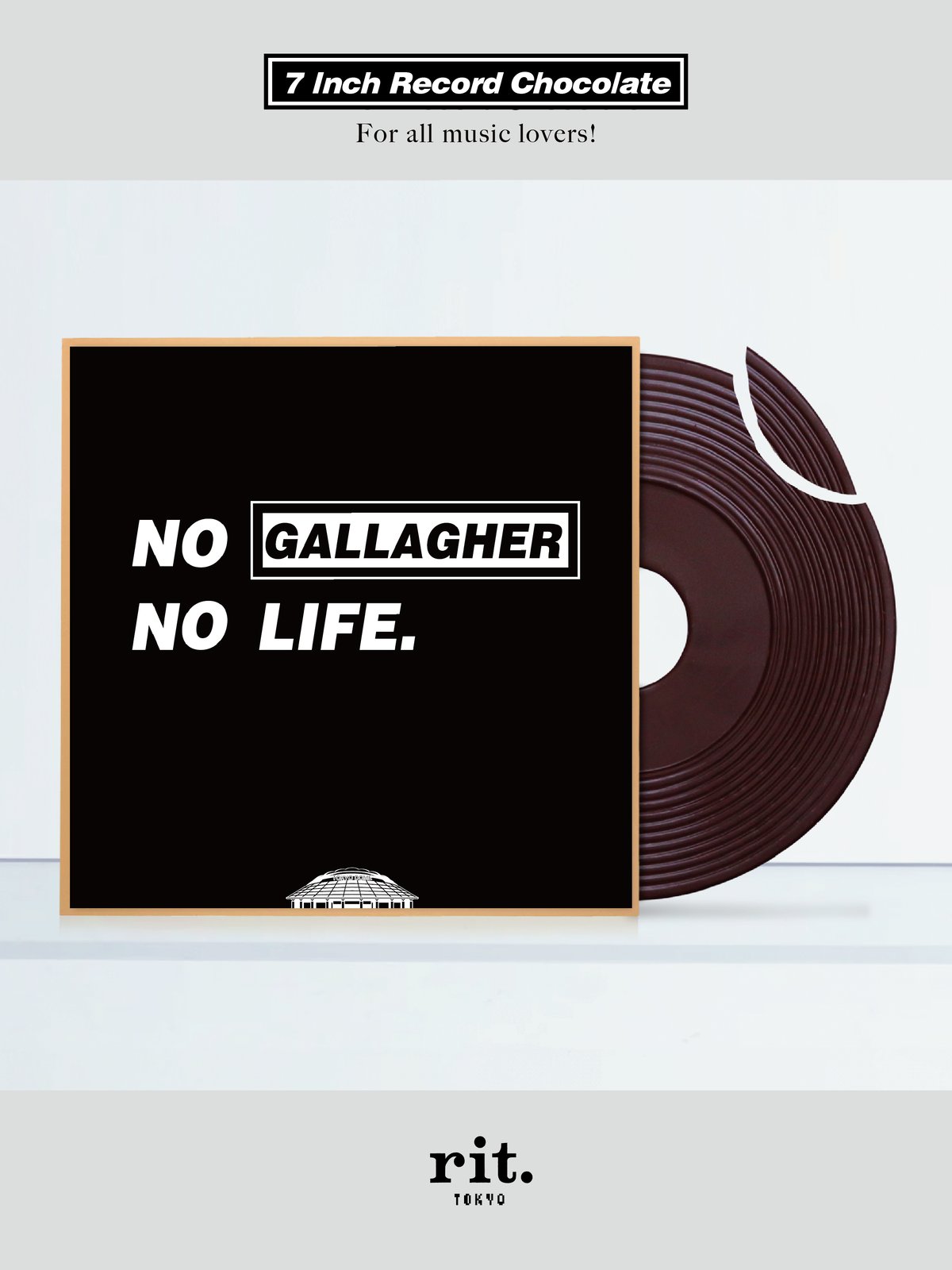 7inch Record Chocolate「NO GALLAGHER, NO LIFE」 |