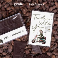 「grab. x Nude Chocolate」カセットテープチョコレート