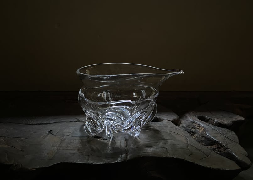 Shimada Shinpei Glass Works 島田真平 / 冷水茶専用片口 | 岳