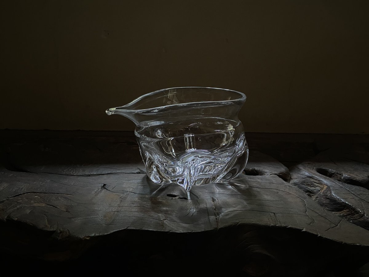 Shimada Shinpei Glass Works 島田真平 / 冷水茶専用片口 | 岳