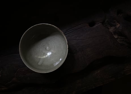 枝月窯 齋藤有希子 / 淡緑丸鉢