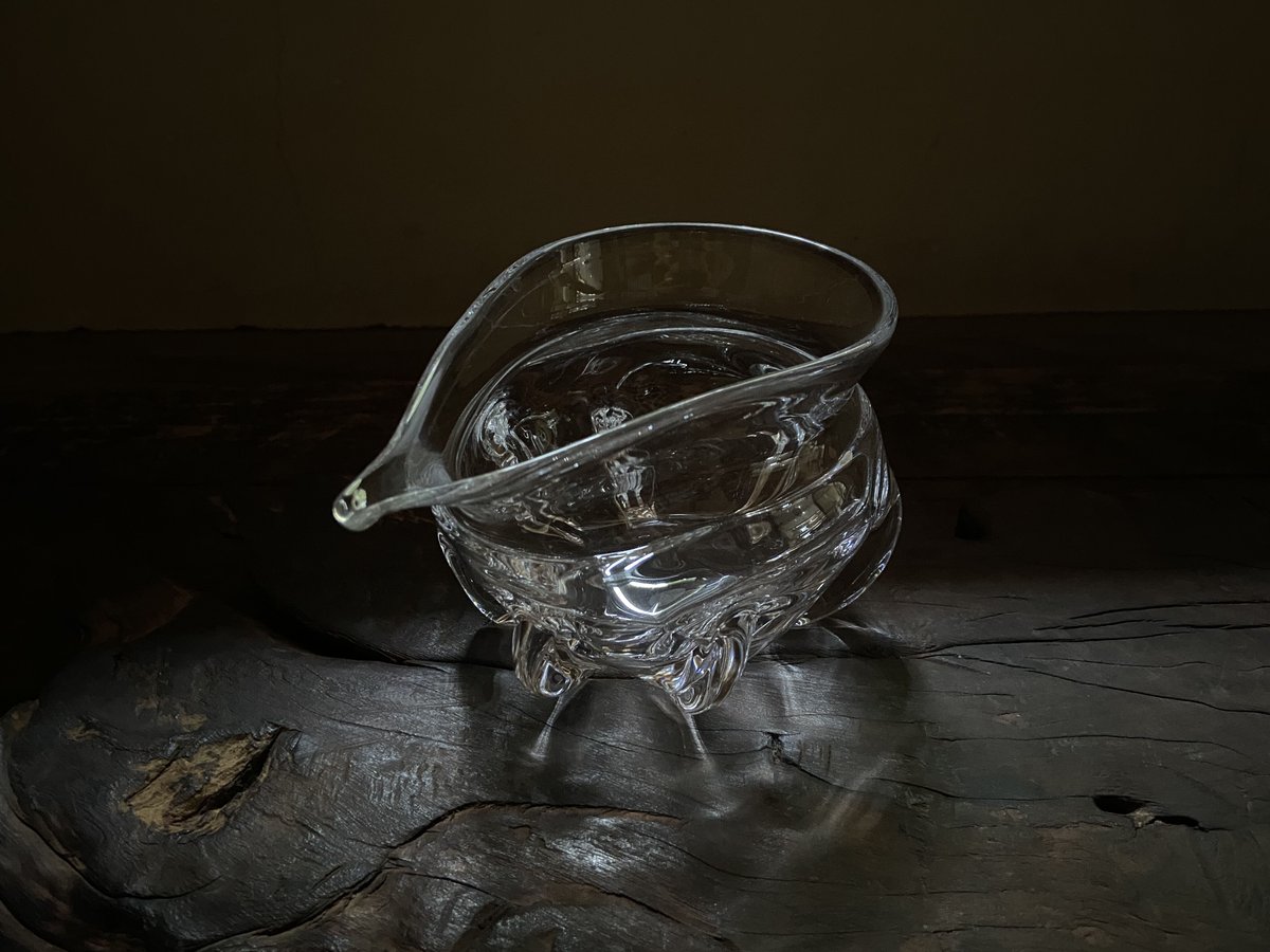 SHIMADA SHINPEI 片口鉢 ガラス製 工芸 器 シマダシンペイ SHIMADA SHINPEI 片口鉢 ガラス製 工芸 器 シマダシンペイ