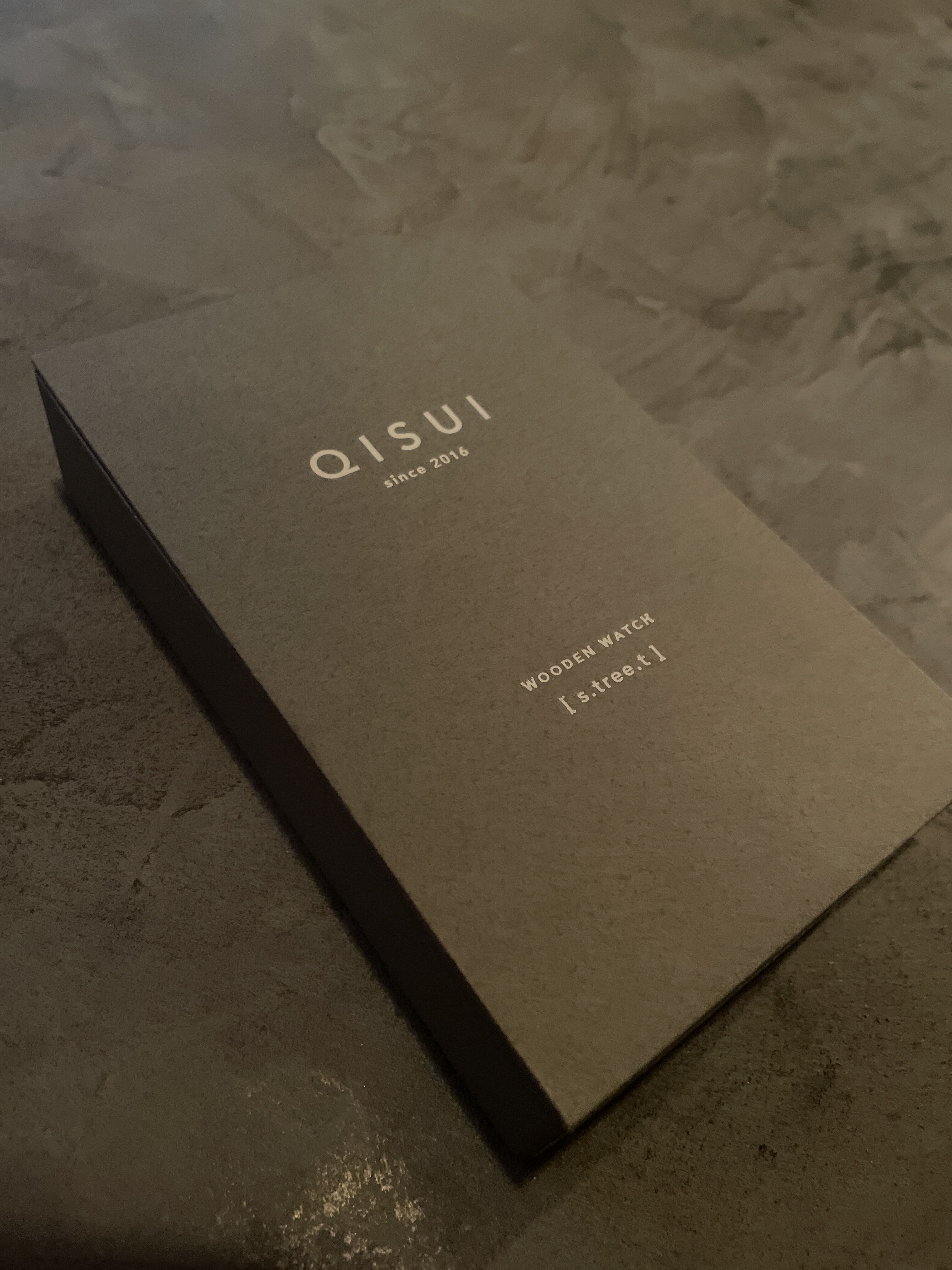 スイス製❥木製手作りククー時計 ❥直接手渡し限定 QISUIオリジナル木製腕時計 conc-コンク | QISUI