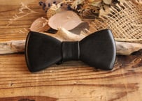 オーダー】黒檀木製蝶ネクタイ | QISUI