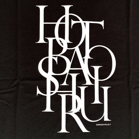 世良公則デザイン　〜迸る（hotobashiru）〜 ロゴTシャツ