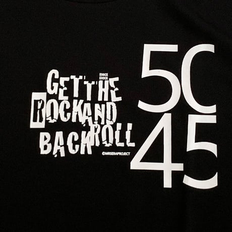 世良公則デザイン 宇崎さんデビュー50周年、世良さん45周年記念Tシャツ