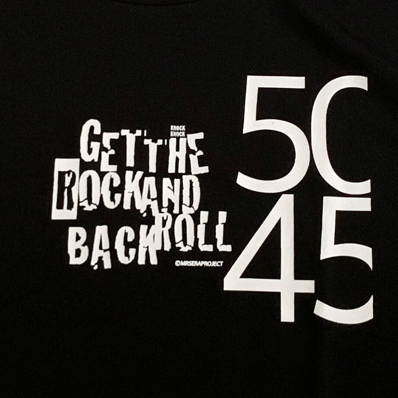 世良公則デザイン 宇崎さんデビュー50周年、世良さん45周年記念Tシャツ