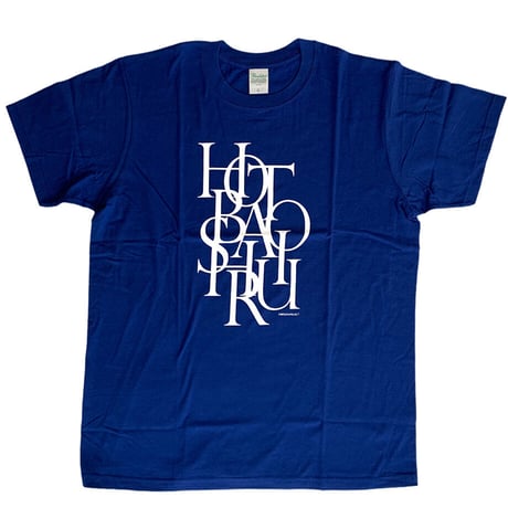 世良公則デザイン　〜迸る（hotobashiru）〜 ロゴTシャツ