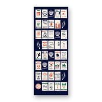 すする。ぬぐう。手ぬぐい【 全国の製粉メーカー32社のロゴマーク集結！】