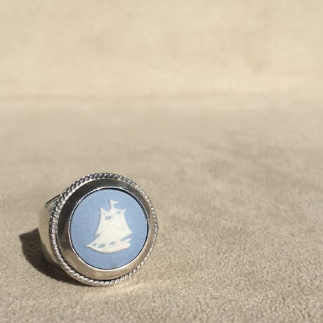 SAILING SHIP  LIGHT BLUE