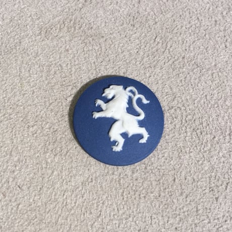 STANDFING TIGER  BLUE