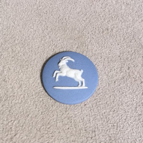 GOAT  STANDFING LIGHT BLUE