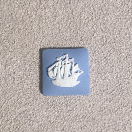 SAILING SHIP LIGHT BLUE
