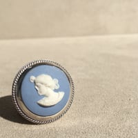 GODDESS  FACE LIGHT BLUE