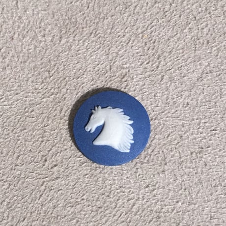 HORSE FACE BLUE