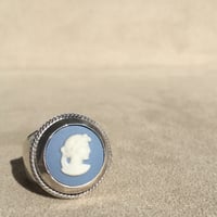 GODDESS FACE LIGHT BLUE